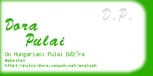 dora pulai business card